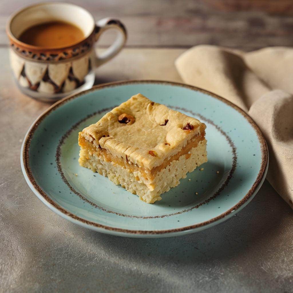 Multigrain Millet White chocolate Brownie (4 pcs ) | No refined flour | No preservatives | Low Sugar - Eatntunes