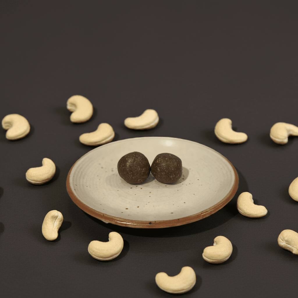 Millet Cashew Ladoo - No Added Sugar | 100% Natural - Eatntunes
